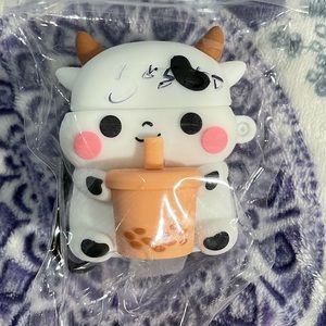 Boba cow AirPod case
